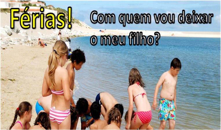 Onde deixar os filhos nas férias
