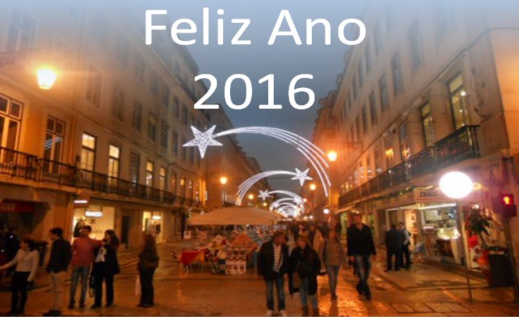 Feliz Ano 2016 - vamos ser positivos