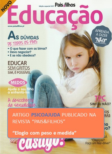 Artigo Pais&Filhos - Elogio com peso e medida, edição especial