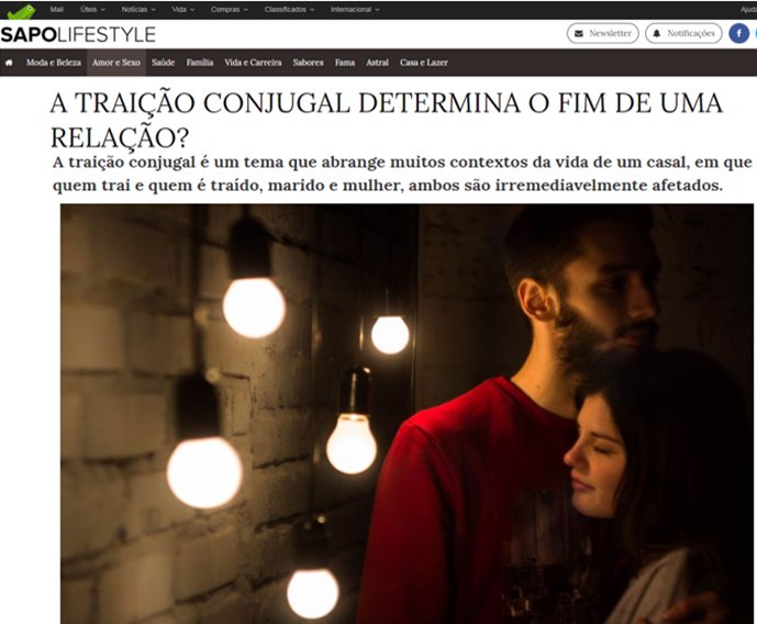 A traição conjugal determina o fim de uma relação?
