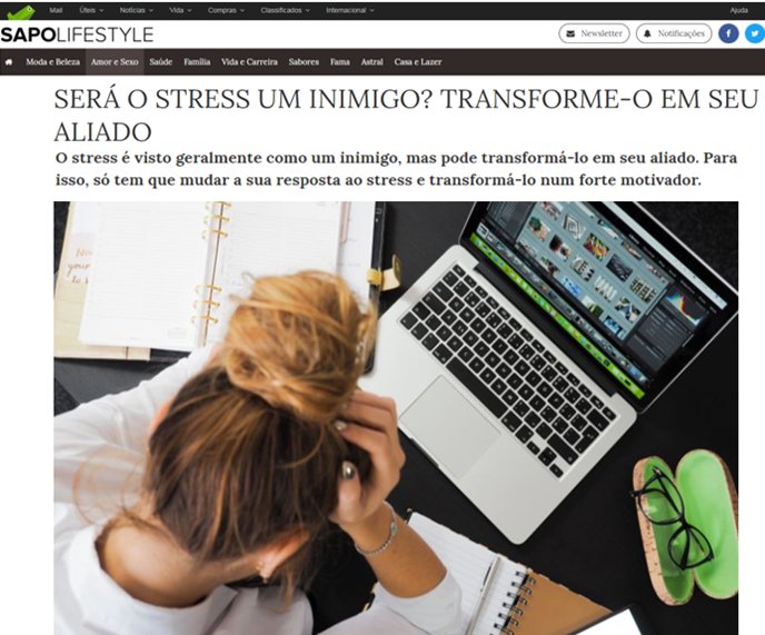 Será o stress um inimigo? Transforme-o em seu aliado
