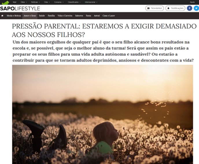 Pressão parental, estaremos a exigir demasiado aos nossos filhos?