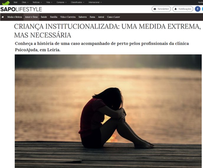 Criança institucionalizada