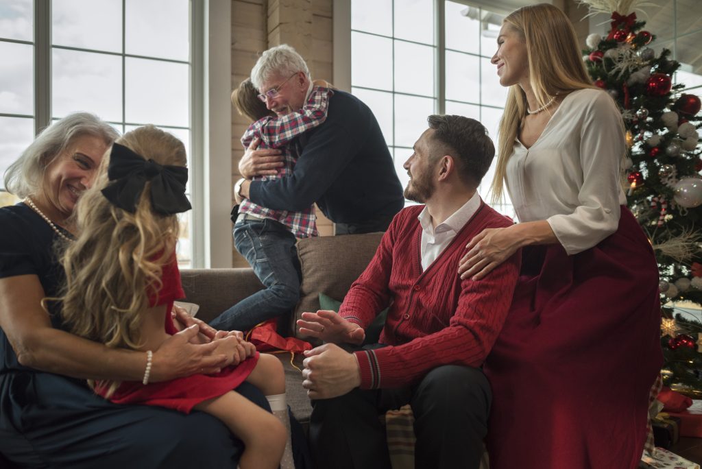 Encontro de família com afetos